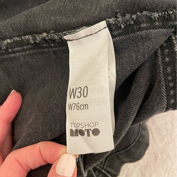 Topshop Moto Denim Mini skirt - Picture 4 of 4